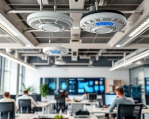 Wat zijn de voordelen van slimme rookmelders in kantoorgebouwen?