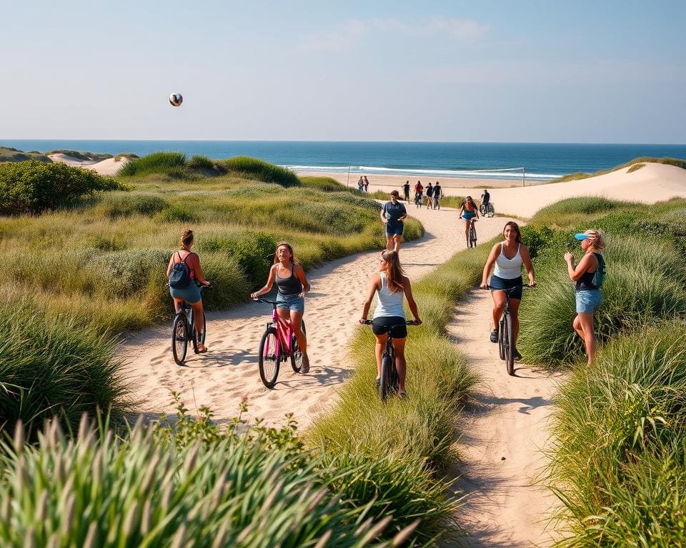 actieve groepsuitjes op Schiermonnikoog