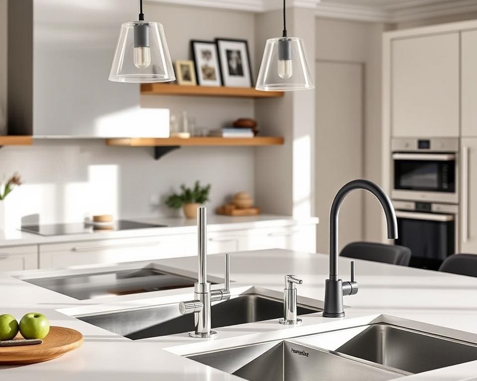 stijlvolle designs van Hansgrohe-keukenkranen