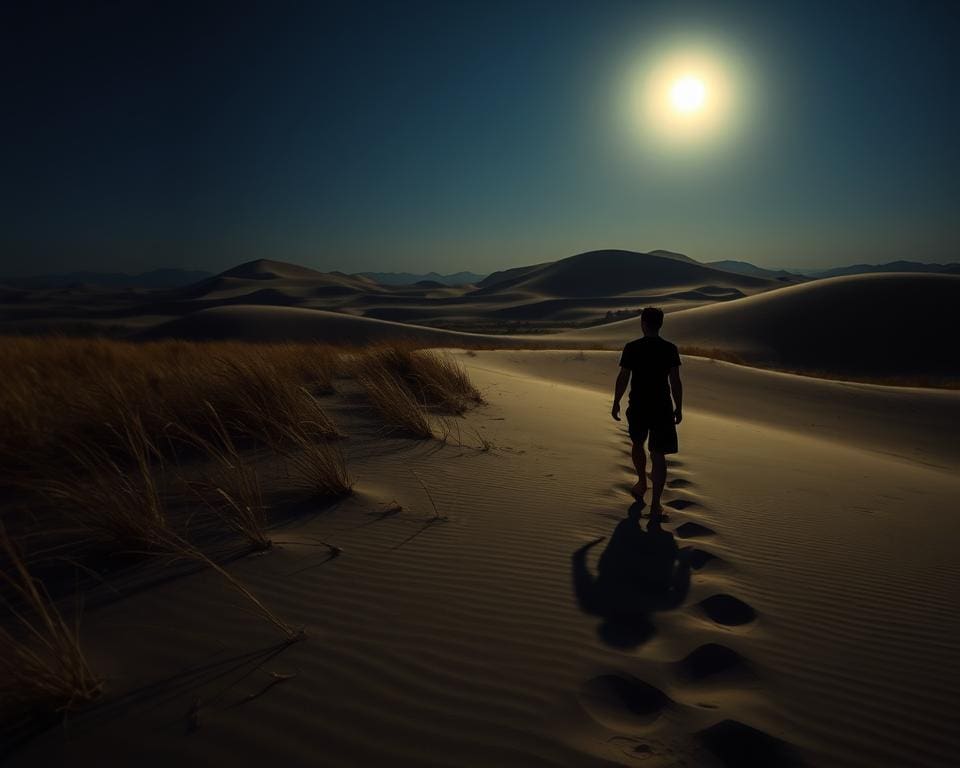 Hoe beleef je een magische avondwandeling in de duinen?