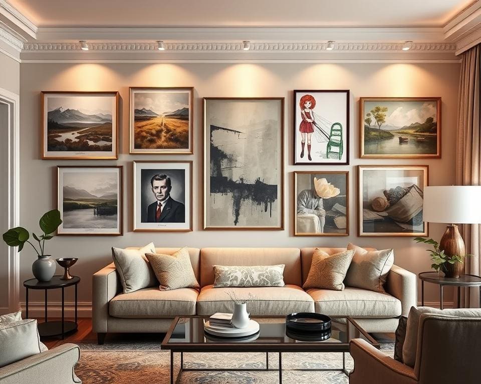 Hoe kies je de juiste kunst voor aan de muur?