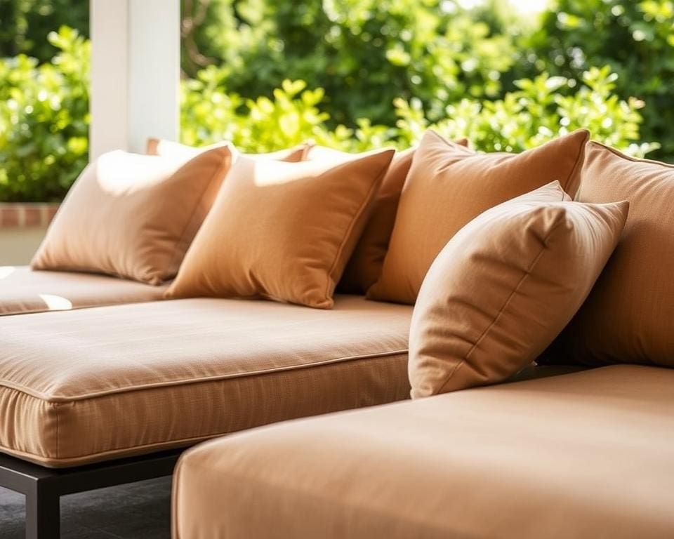 Welke loungeset kussens blijven het langst mooi?