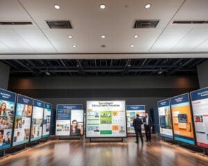 Zijn er speciale panelen voor educatieve exposities?