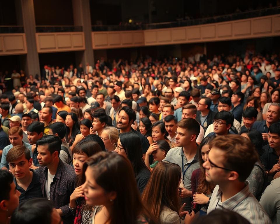 Bewegend publiek effectief bereiken op evenementen