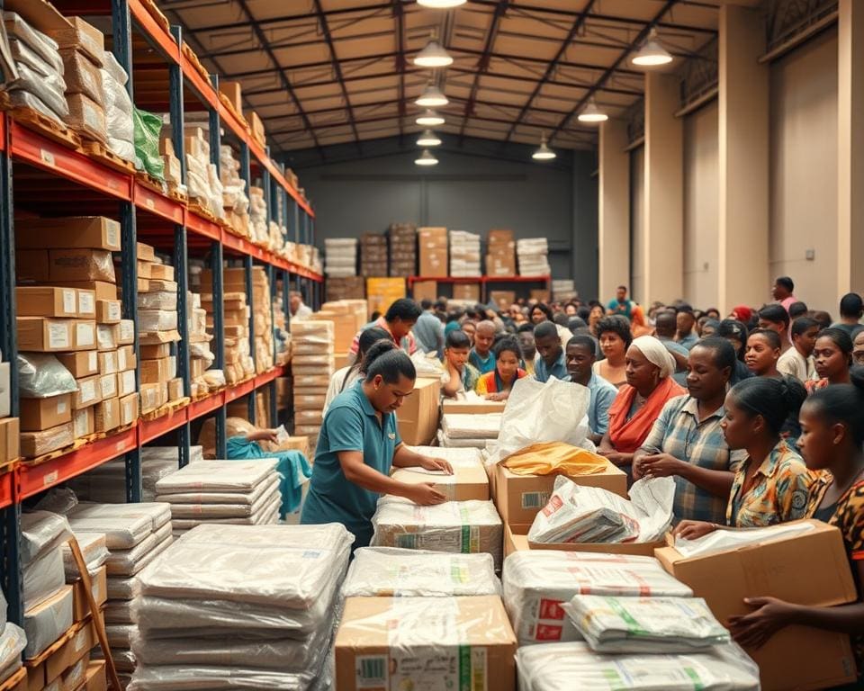 Kan blockchain helpen bij een eerlijke verdeling van hulpgoederen?