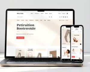 Mobielvriendelijke webshop die klanten vasthoudt