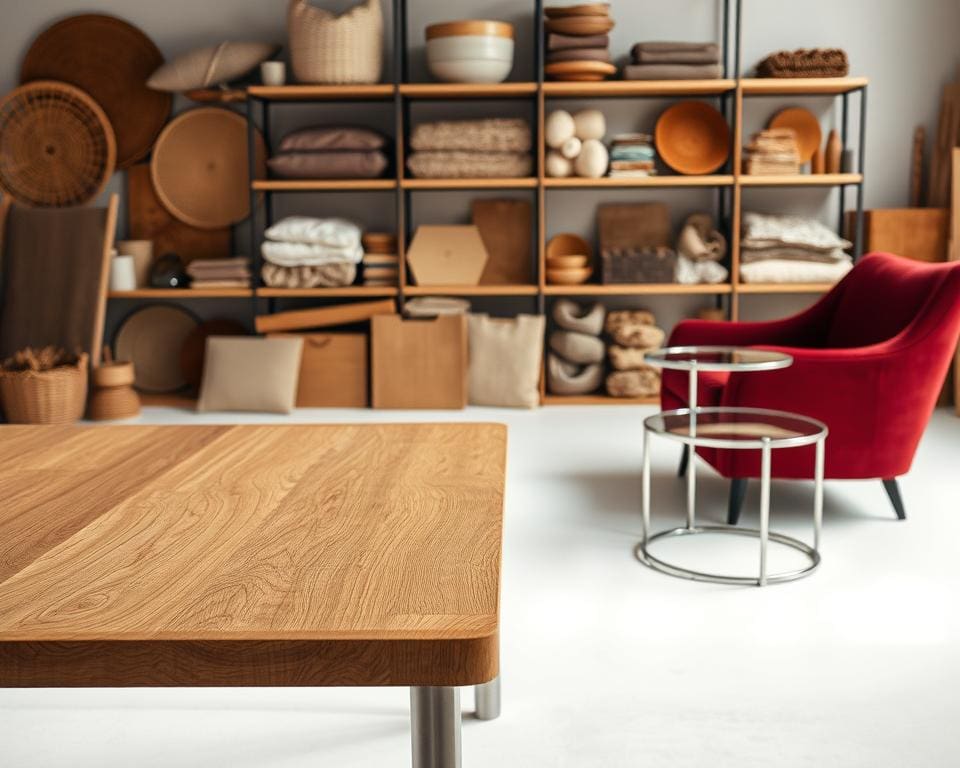 Wat zijn de populairste materialen voor meubels