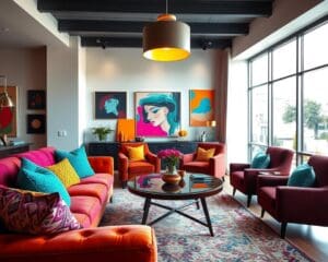 Hoe geef je je interieur meer lef en kleur?