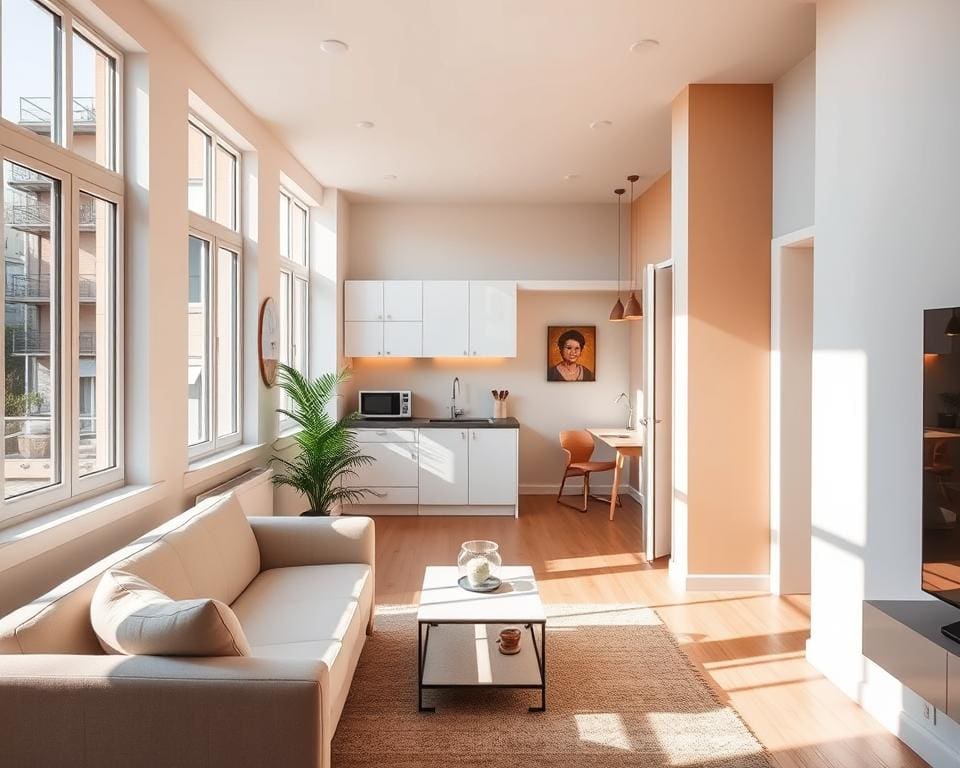 Hoe richt je een klein appartement optimaal in?