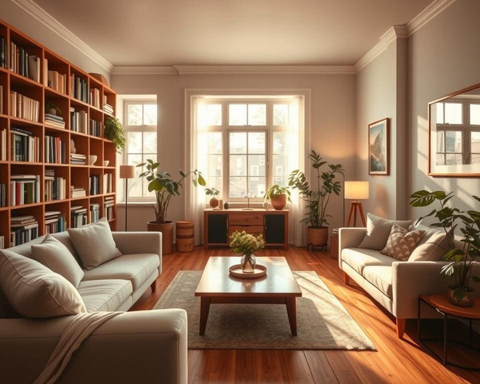 Hoe richt je een kleine woonkamer in?