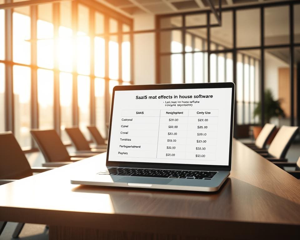 Is SaaS goedkoper dan zelf bouwen?