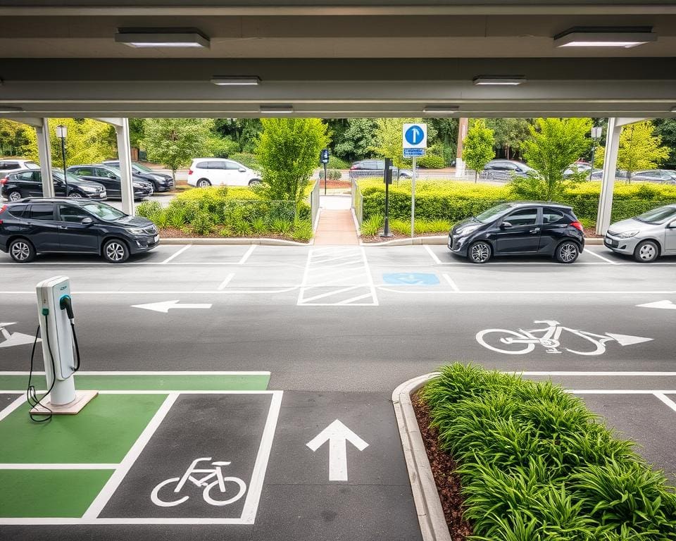 Wat maakt een parkeerplaats veilig en duurzaam?