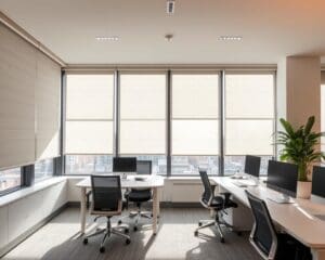 Wat zijn de trends in zonwering voor kantoren?