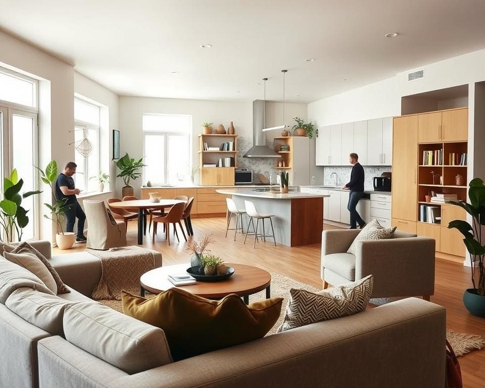 Hoe richt je een woning in voor co-housing?
