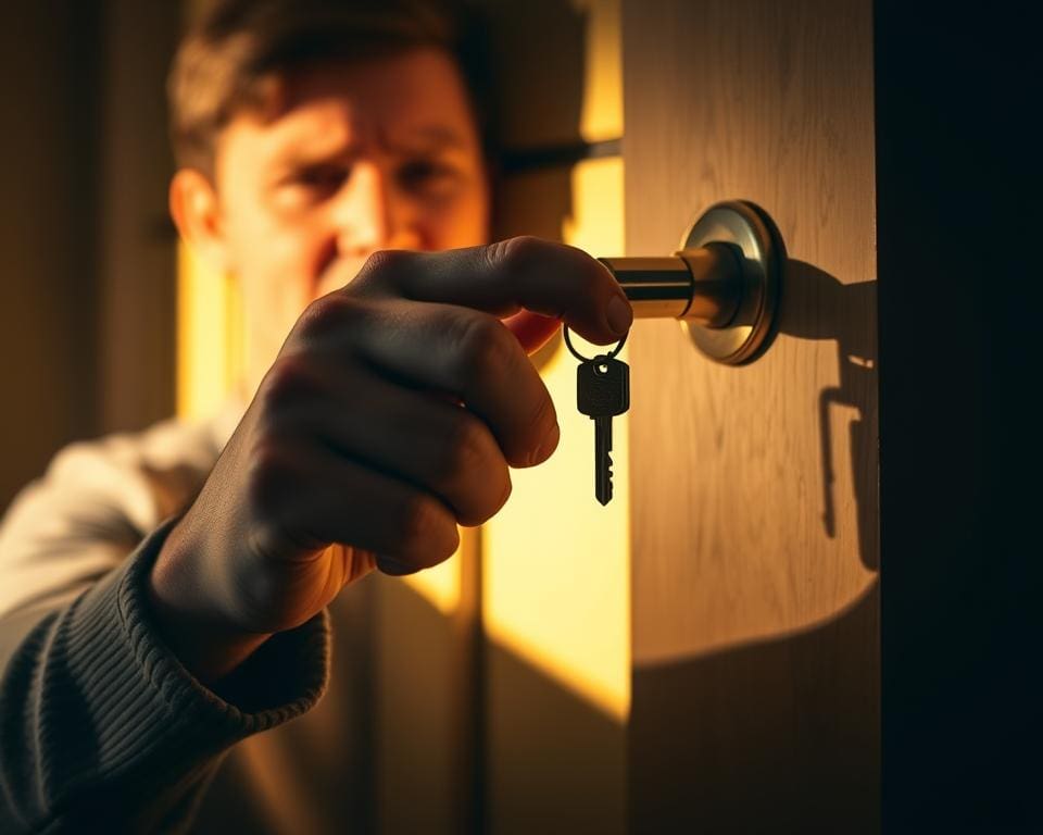 Wat te doen als mijn sleutel in het slot blijft steken?