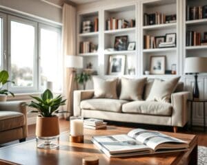 Wat zijn handige tips voor een opgeruimde woonkamer?