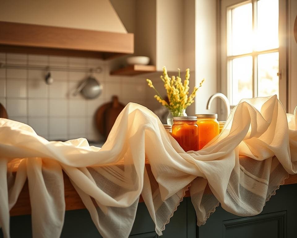 kaasdoek decoratie
