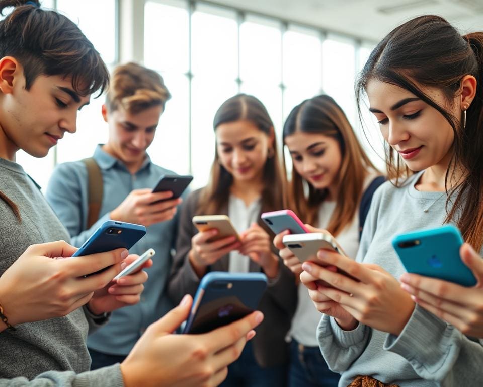 smartphone gebruiken voor jongeren