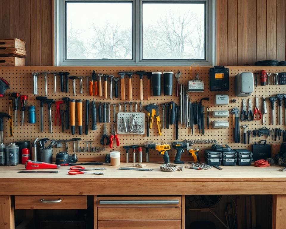 Hoe houd je je gereedschap overzichtelijk en veilig opgeborgen?
