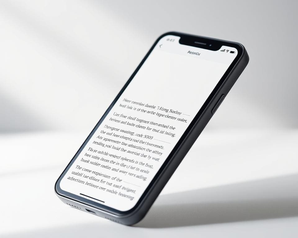 Hoe verbeter je leesbaarheid op mobiele schermen?