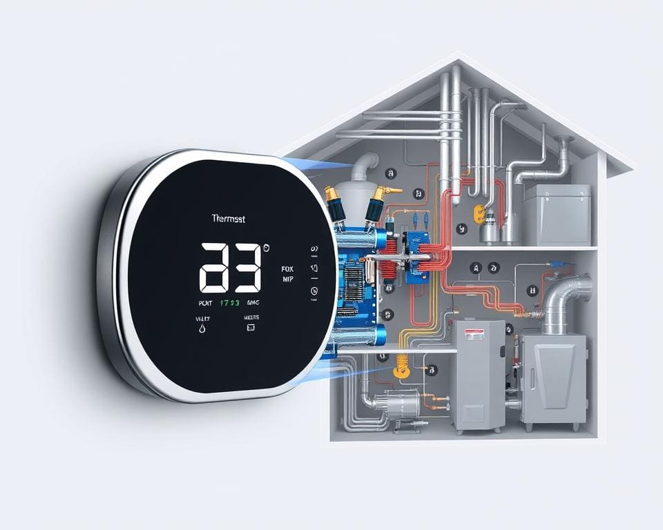 Hoe werkt automatische temperatuursturing in huis?