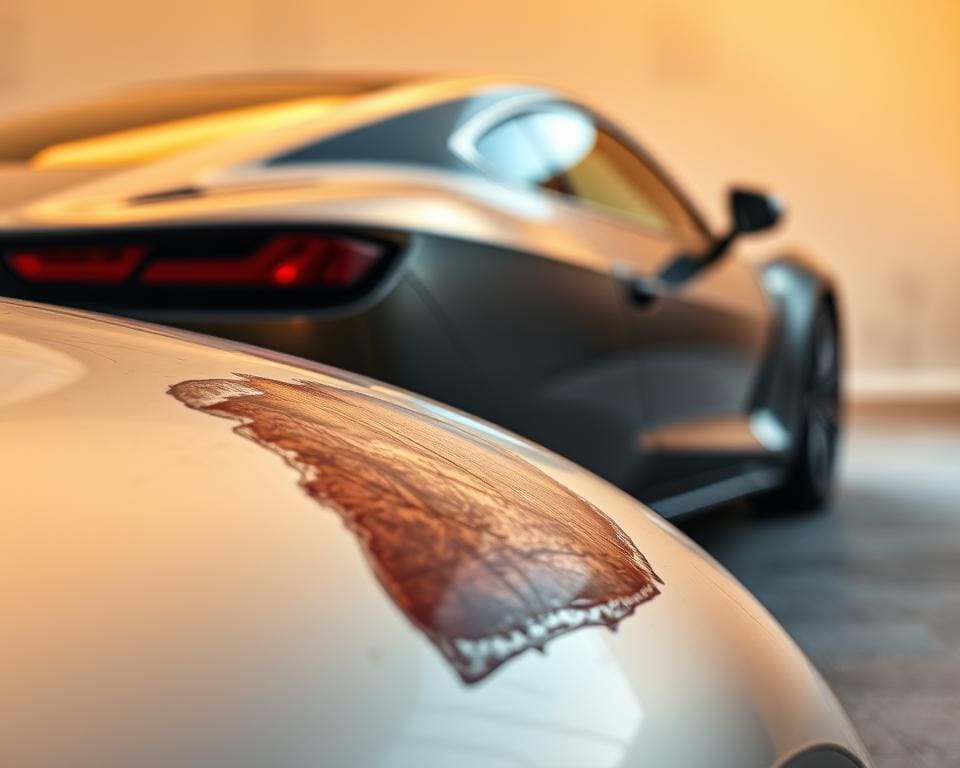 When is polishing sufficient for damaged paint?