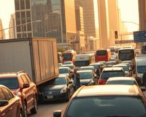 Wat brengt vertraging op een drukke dag?