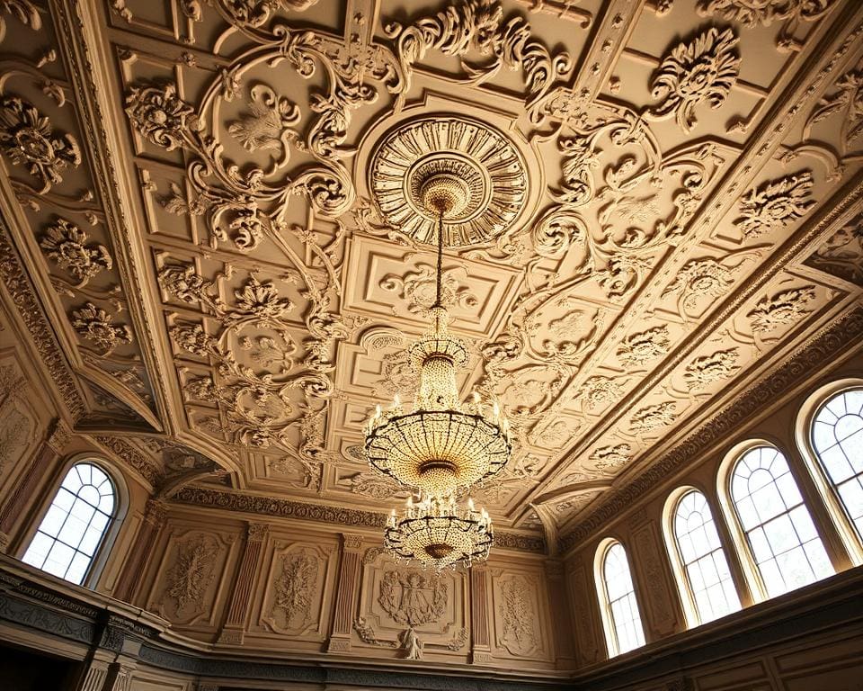 Wat vraagt restauratie van stucplafonds in herenhuizen?