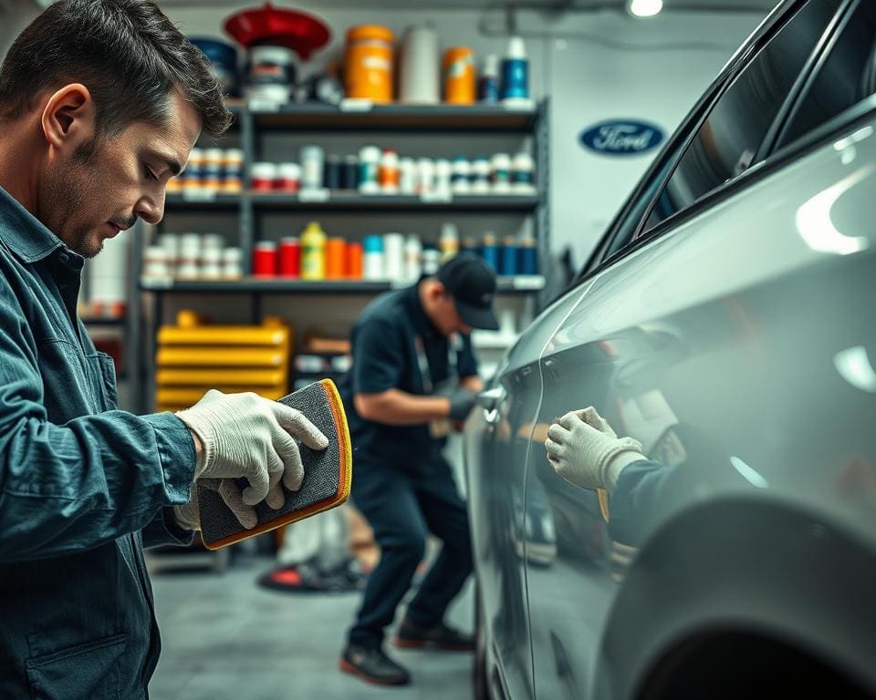 autolak reparatie methoden