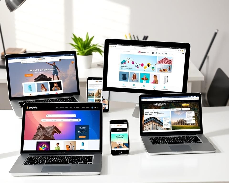 soorten Shopify webshops