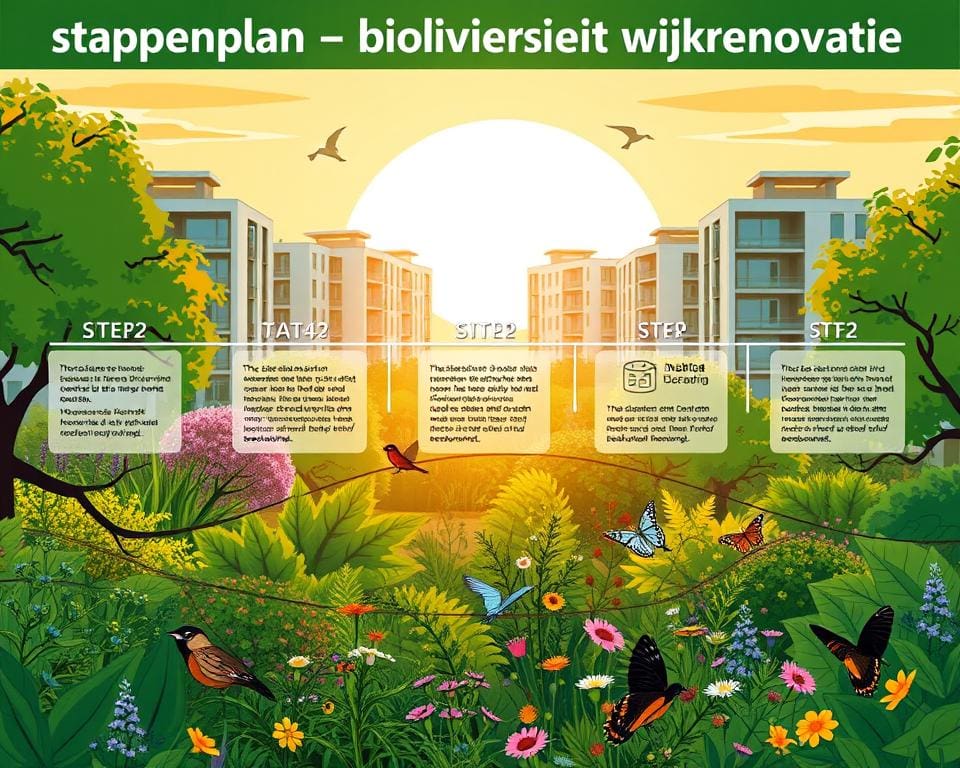 stappenplan biodiversiteit wijkrenovatie