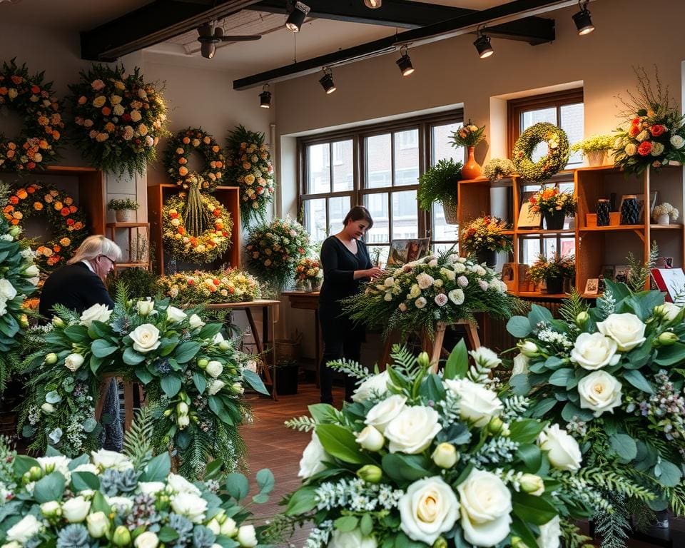 Welke bloemist Utrecht levert ook speciale rouwstukken?
