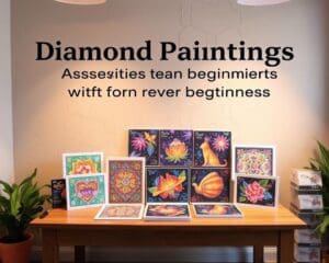 Welke diamond painting kits zijn geschikt voor beginners?