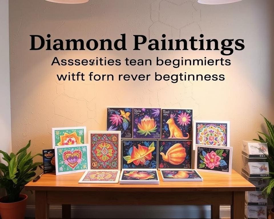 Welke diamond painting kits zijn geschikt voor beginners?