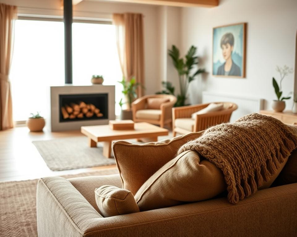 hout interieur warmte materialen