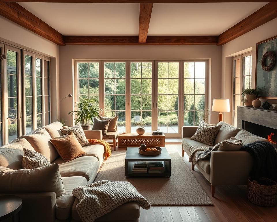 Gezellige ideeën voor de woonkamer