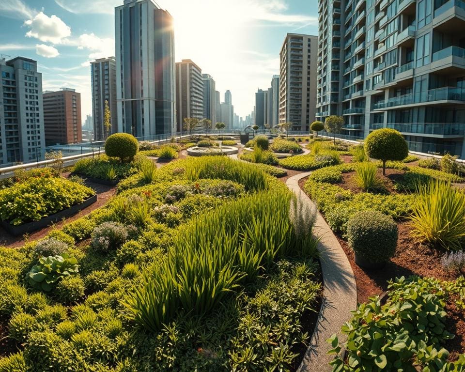 Groene daken voor duurzame stedelijke leefomgevingen