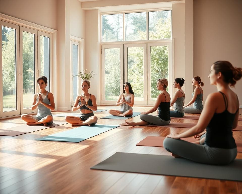 Yoga oefeningen om mee te starten