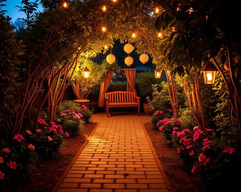 Hoe breng je meer sfeer in je tuin met verlichting?