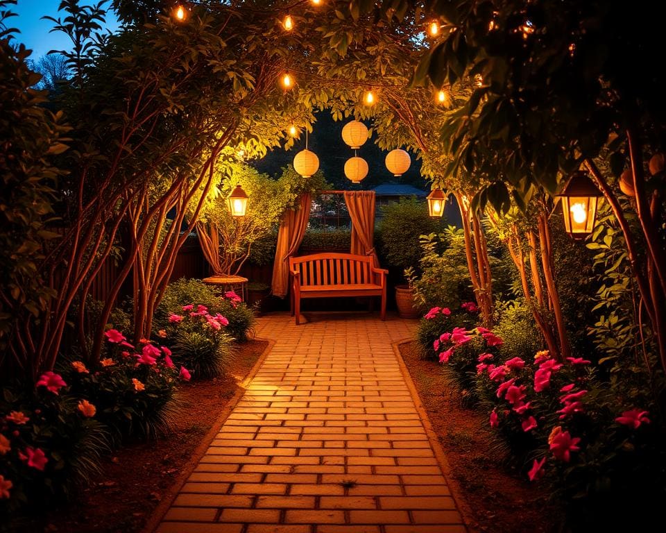 Hoe breng je meer sfeer in je tuin met verlichting?