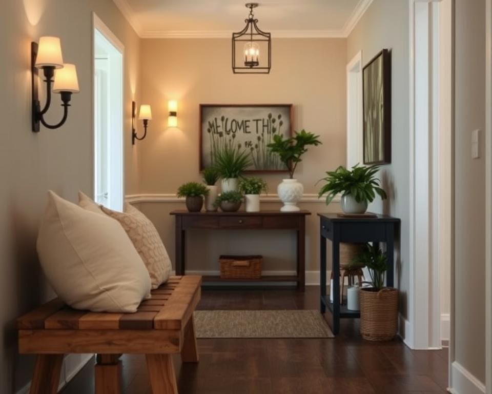 Hoe geef je je hal een warme en uitnodigende uitstraling?