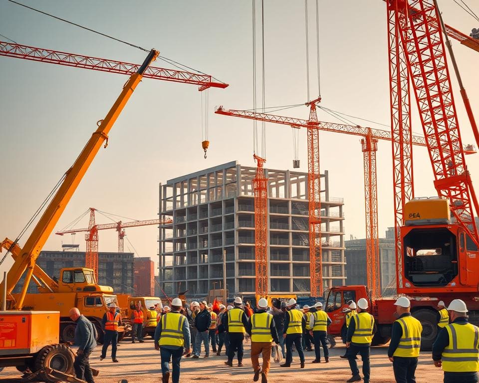 Hoe richt je een bouwproject veilig en efficiënt in?