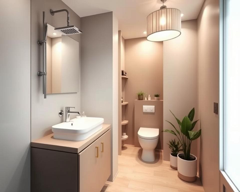 Hoe richt je een compacte badkamer slim in?