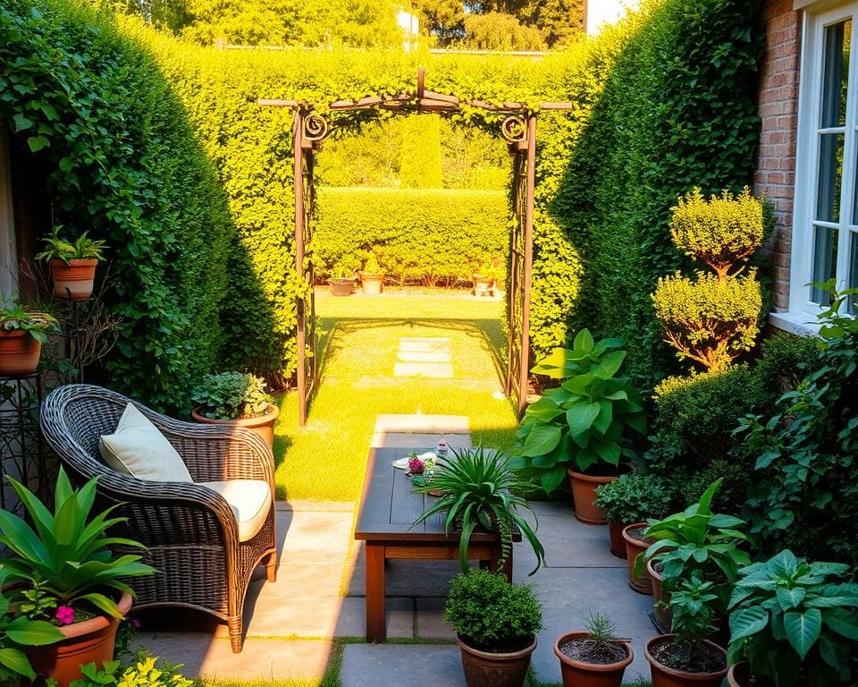 Hoe richt je een kleine tuin sfeervol en praktisch in?