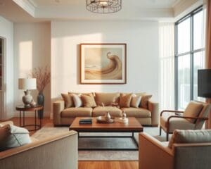 Hoe richt je je woonkamer sfeervol en praktisch in?