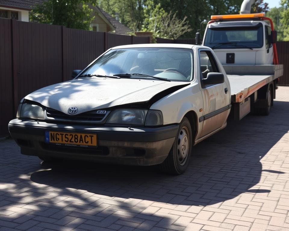 Hoe werkt auto laten slopen met gratis ophaalservice en RDW vrijwaring?