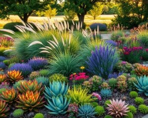 Wat is de beste beplanting voor een onderhoudsarme tuin?