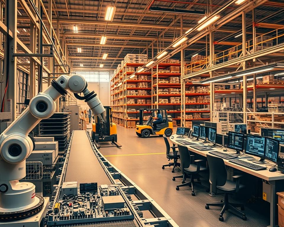 Wat is een smart factory en hoe werkt die?