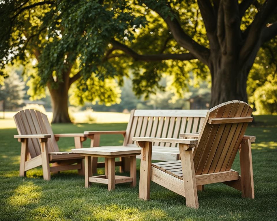 Wat maakt houten tuinmeubelen zo tijdloos en duurzaam?