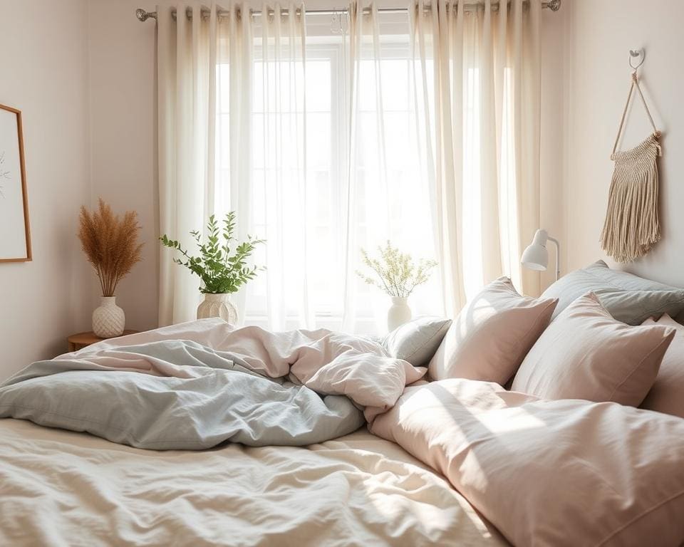 Welke kleuren zijn ideaal voor een rustige slaapkamer?